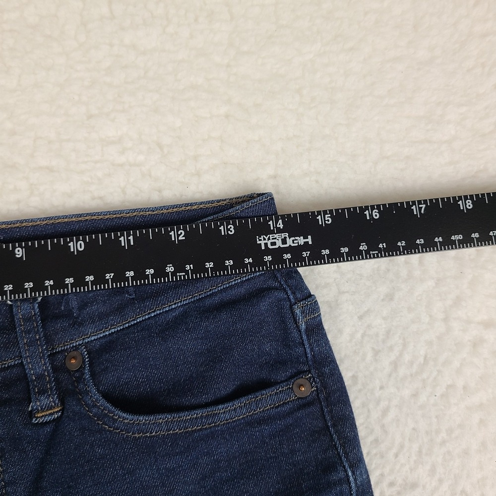 MADEWELL Jeans Womens 27 Blue 9" Mid Rise Skinny Dark Wash Denim - Picture 4 of 14